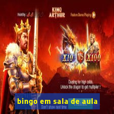 bingo em sala de aula